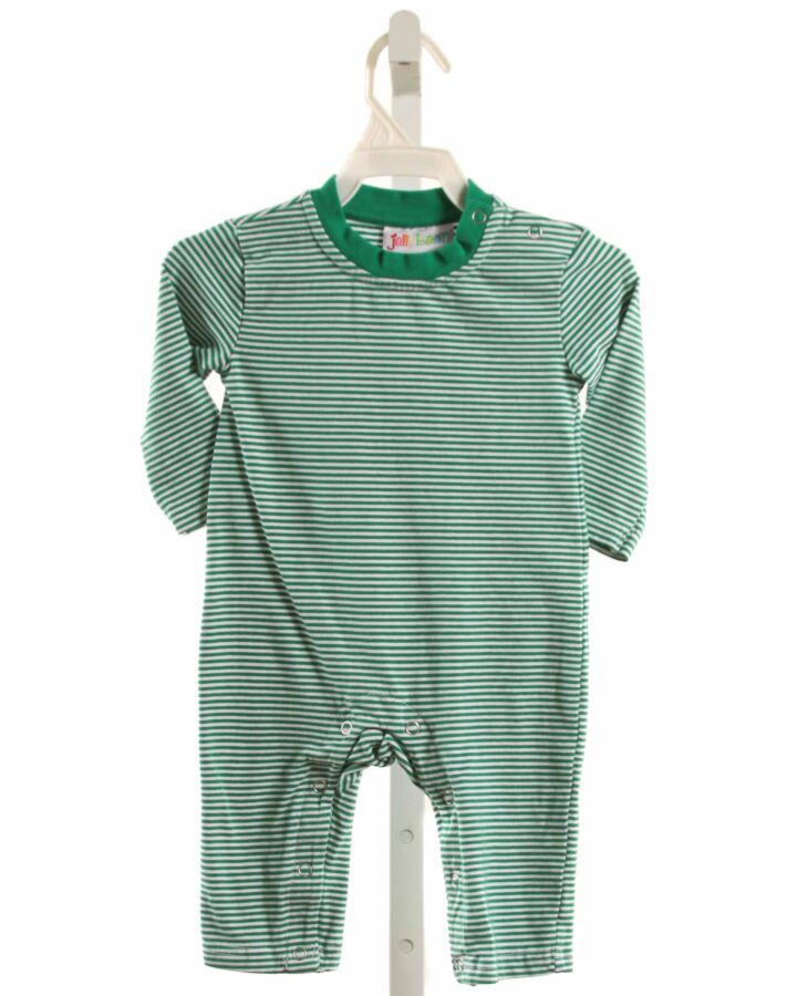 JELLYBEANS  GREEN  STRIPED  LONGALL