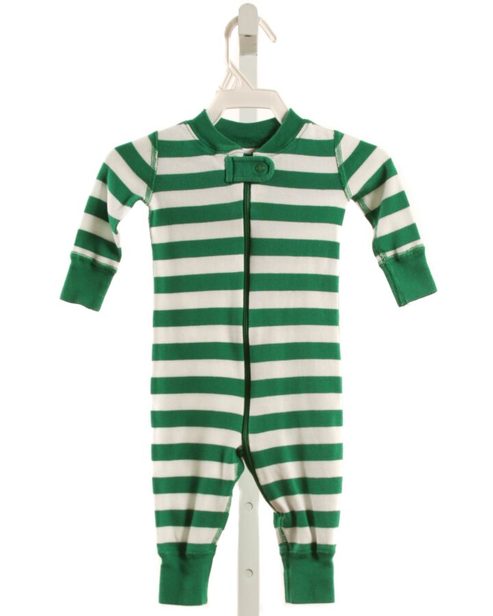 HANNA ANDERSSON  GREEN  STRIPED  LAYETTE