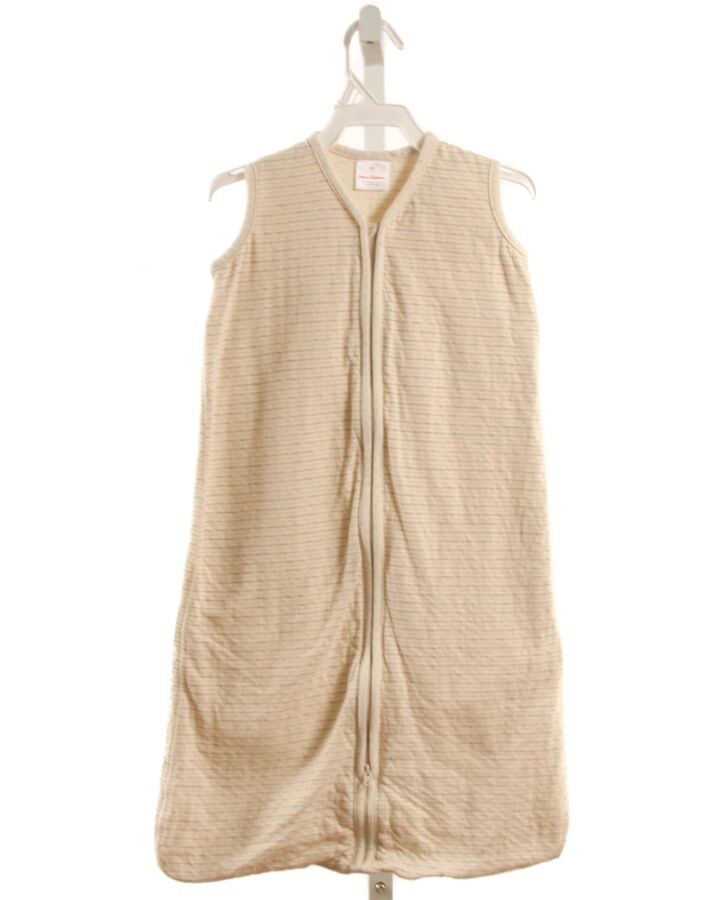 HANNA ANDERSSON  IVORY  STRIPED  BLANKET