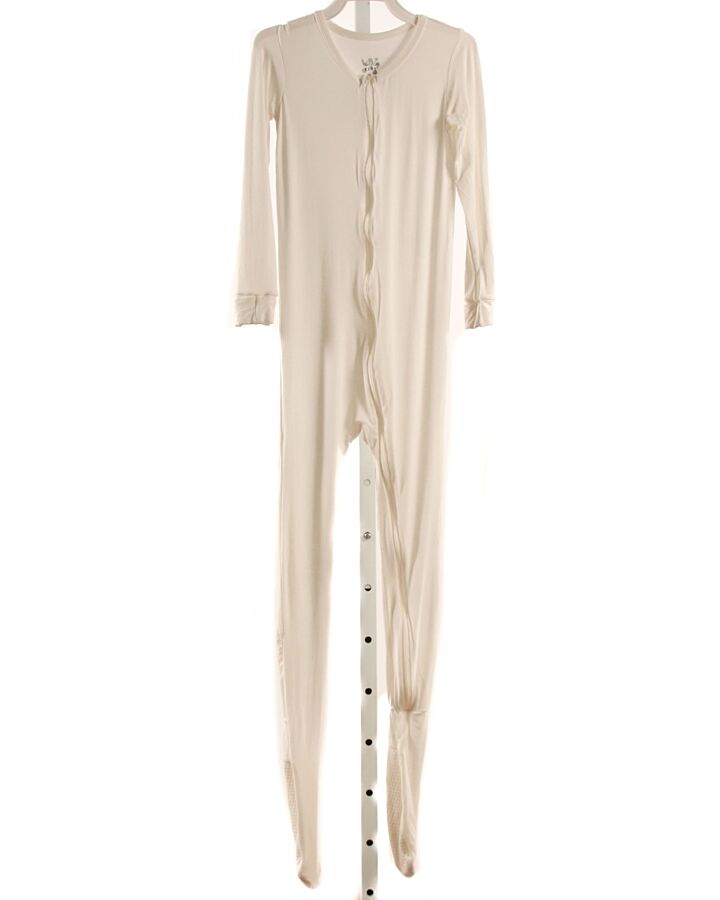 KICKEE PANTS  WHITE    LAYETTE