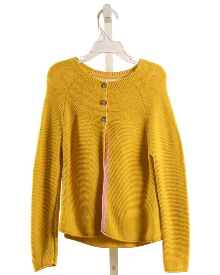 MINI BODEN  YELLOW    CARDIGAN