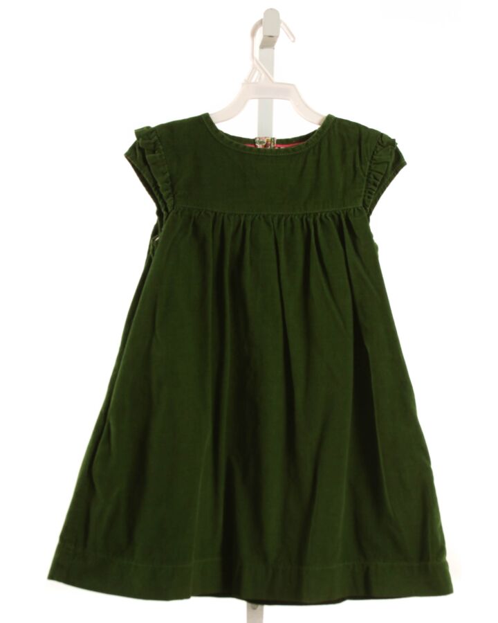 MINI BODEN  GREEN CORDUROY   DRESS