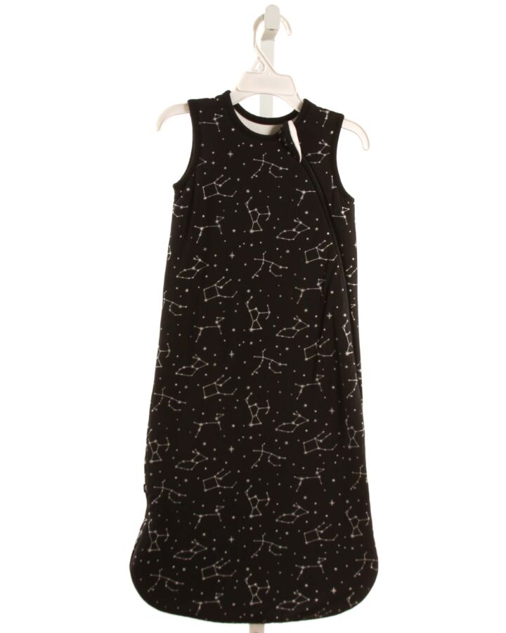 KYTE  BLACK   PRINTED DESIGN BLANKET