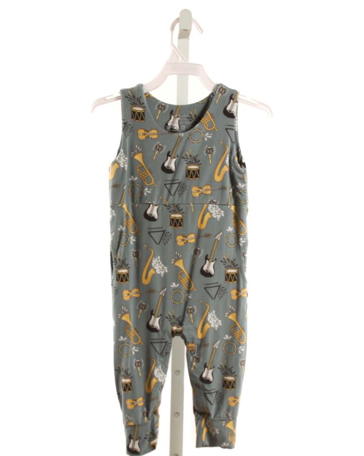 SWEET BAMBOO  GRAY   PRINTED DESIGN LONGALL