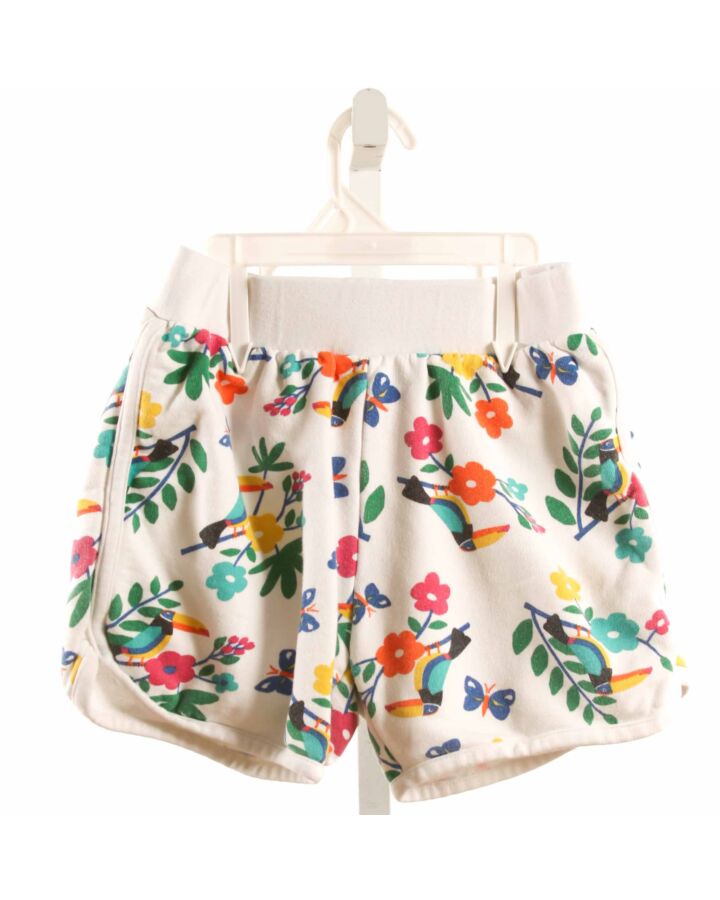 HANNA ANDERSSON  WHITE  FLORAL PRINTED DESIGN SHORTS