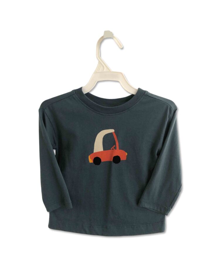 HANNA ANDERSSON  BLUE   PRINTED DESIGN KNIT LS SHIRT