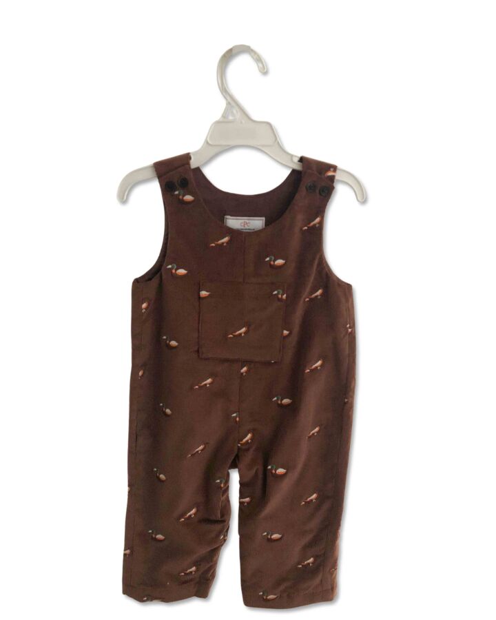 CPC  BROWN CORDUROY  EMBROIDERED LONGALL