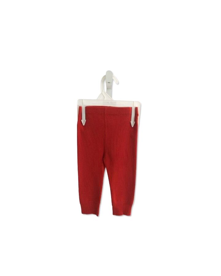 HANNA ANDERSSON  RED KNIT   PANTS