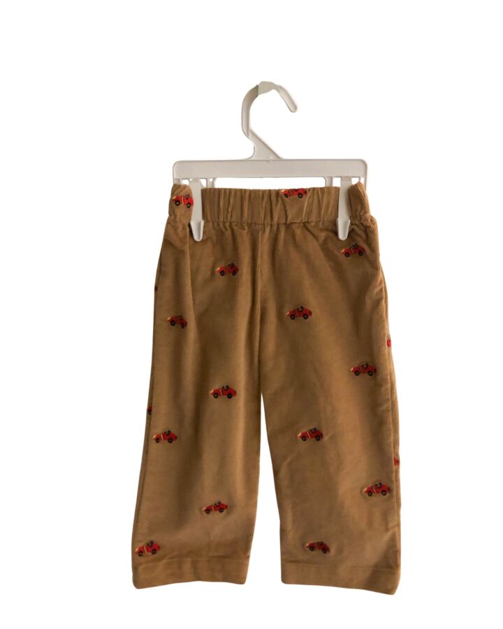 CPC  BROWN CORDUROY  EMBROIDERED PANTS
