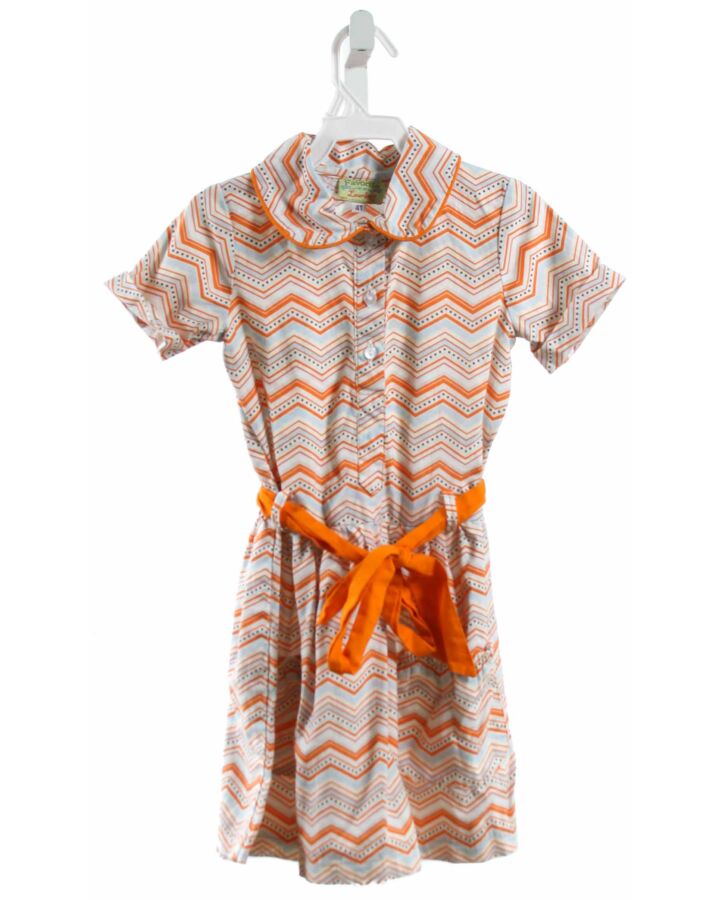 FAVORITE LAUNDRY  ORANGE    DRESS