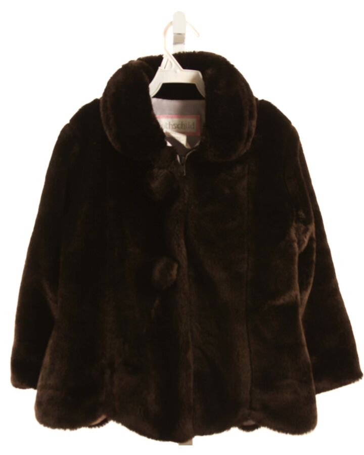 ROTHSCHILD  BROWN FLEECE   DRESSY OUTERWEAR