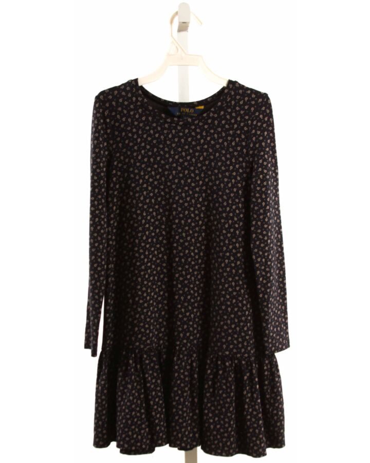 POLO BY RALPH LAUREN  NAVY  FLORAL  KNIT DRESS