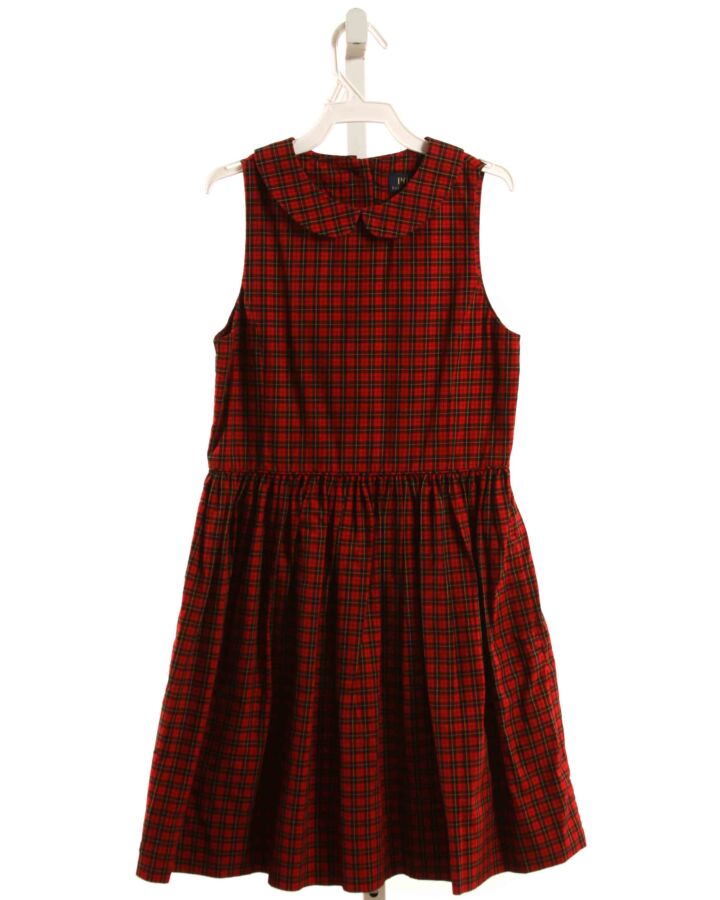 POLO BY RALPH LAUREN  RED  PLAID  DRESS