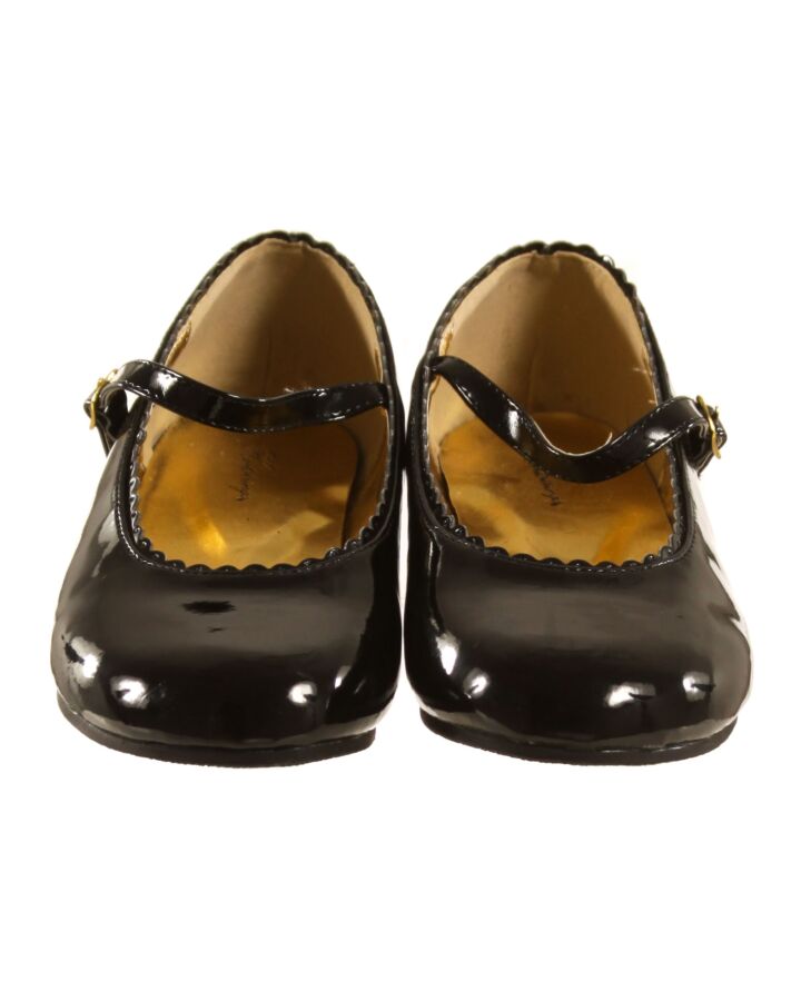 HARTSTRINGS BLACK MARY JANES  *EUC SIZE CHILD 4