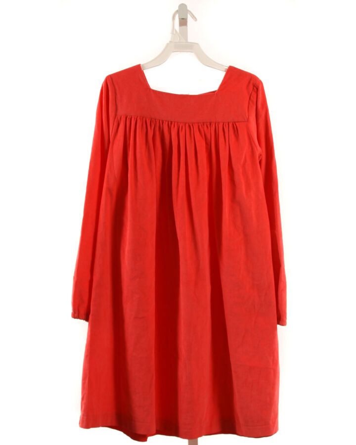 KATE & LIBBY  RED CORDUROY   DRESS