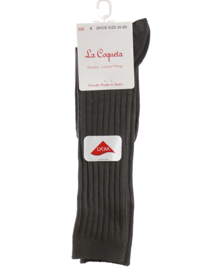 LA COQUETA  GRAY    SOCKS