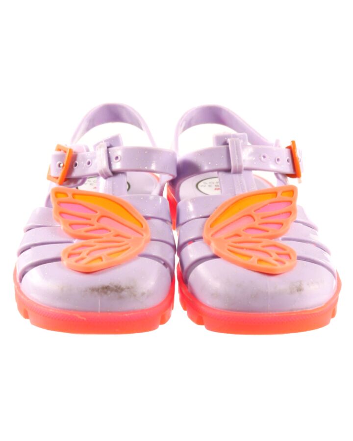 SOPHIA WEBSTER PURPLE SANDALS *THIS ITEM IS GENTLY USED WITH MINOR SIGNS OF WEAR (MINOR STAINS) *SIZE UK 12 *VGU SIZE TODDLER 13