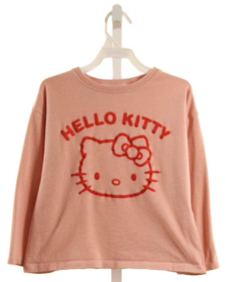 ZARA  PINK   PRINTED DESIGN PULLOVER