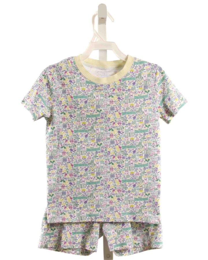 JOY STREET  GREEN   PRINTED DESIGN LONGALL