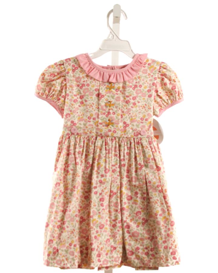 PEGGY GREEN  PINK  FLORAL  DRESS