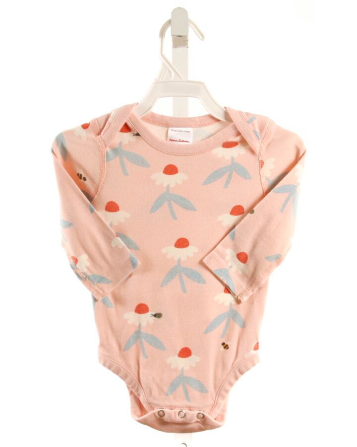 HANNA ANDERSSON  PINK  FLORAL  KNIT LS SHIRT