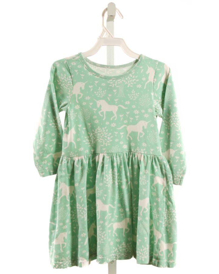 WINTER WATER FACTORY  MINT   PRINTED DESIGN KNIT DRESS