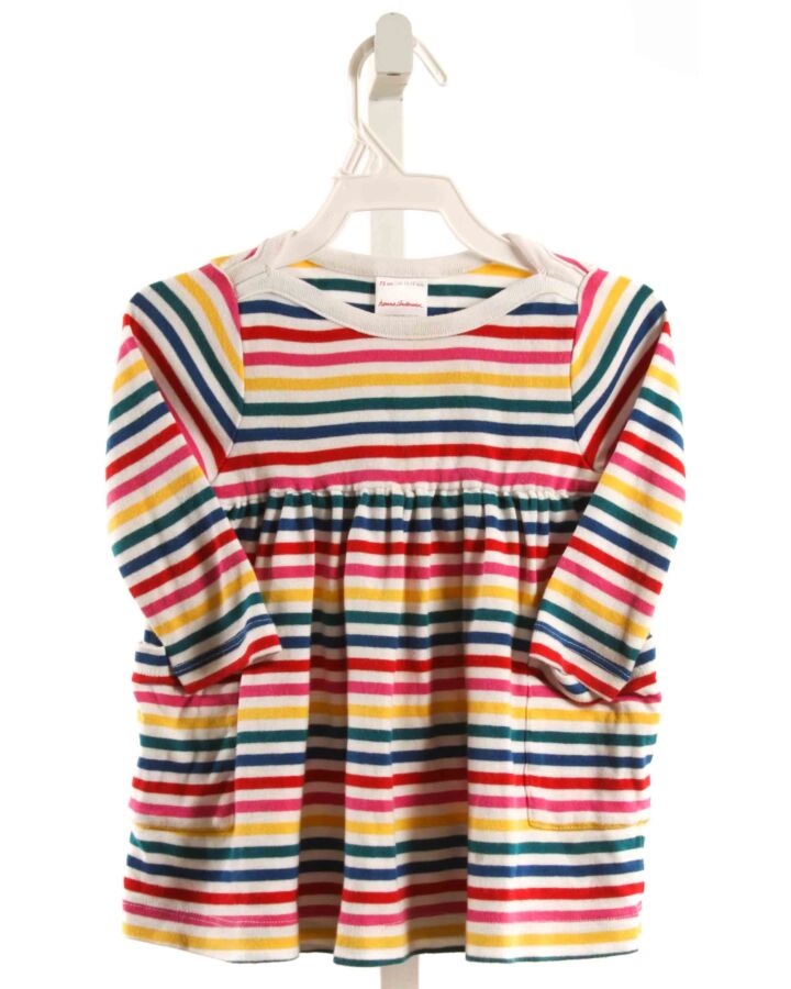 HANNA ANDERSSON  PINK  STRIPED  KNIT DRESS
