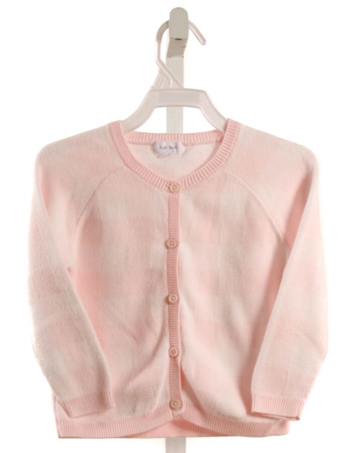 ANGEL DEAR  PINK  PLAID  CARDIGAN