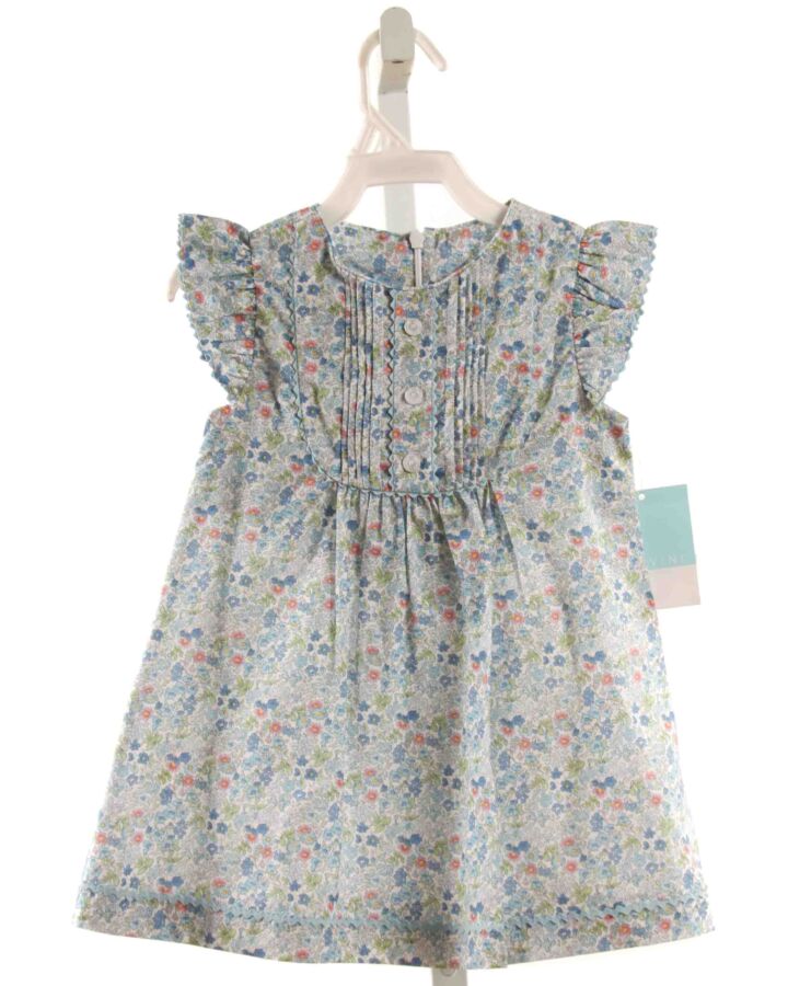 ANAVINI  BLUE  FLORAL  DRESS