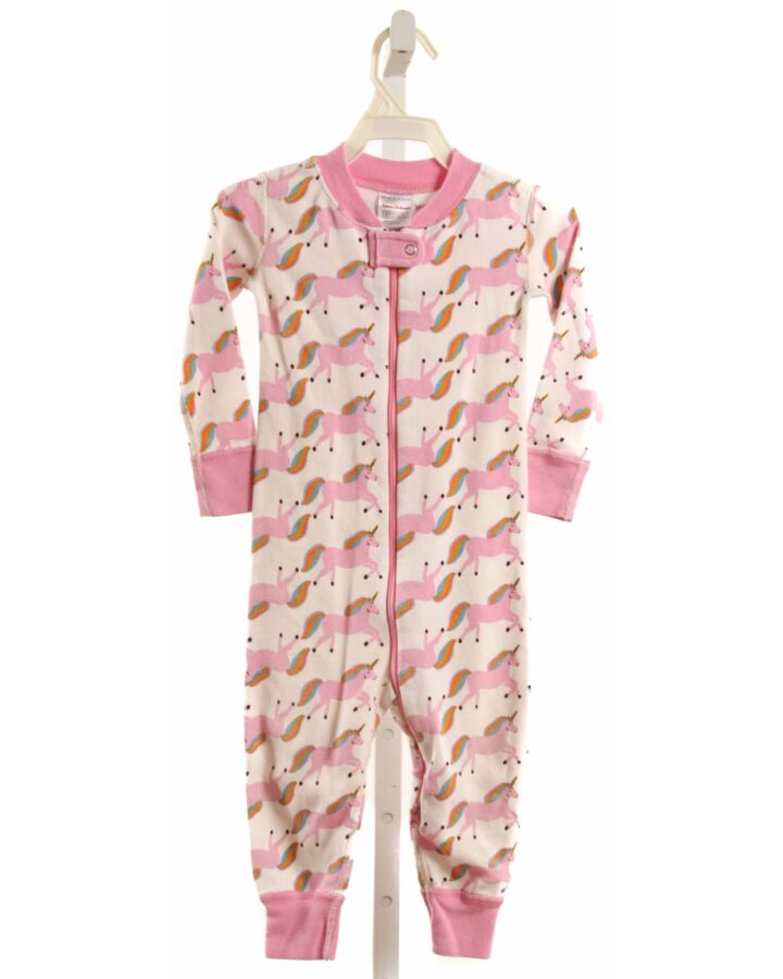 HANNA ANDERSSON  PINK KNIT  PRINTED DESIGN LOUNGEWEAR