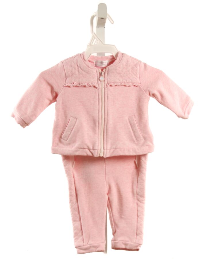 MAYORAL  PINK    2-PIECE OUTFIT
