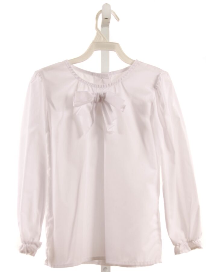 THE BEAUFORT BONNET COMPANY  WHITE    DRESS SHIRT WITH BOW