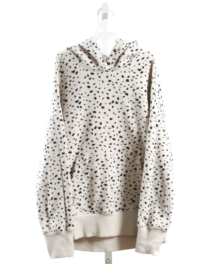 ATHLETA GIRL  BLACK  POLKA DOT  PULLOVER