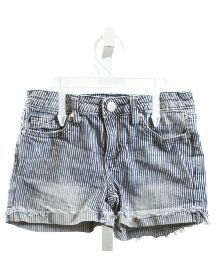 JOES  DENIM  STRIPED  SHORTS