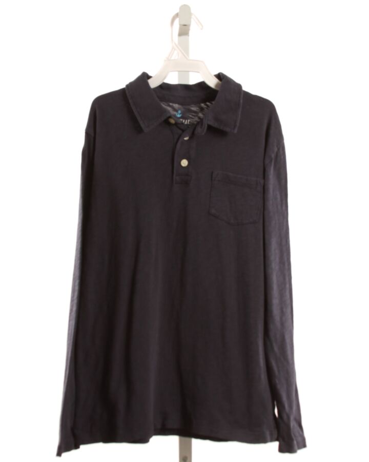 CREWCUTS  NAVY    KNIT LS SHIRT