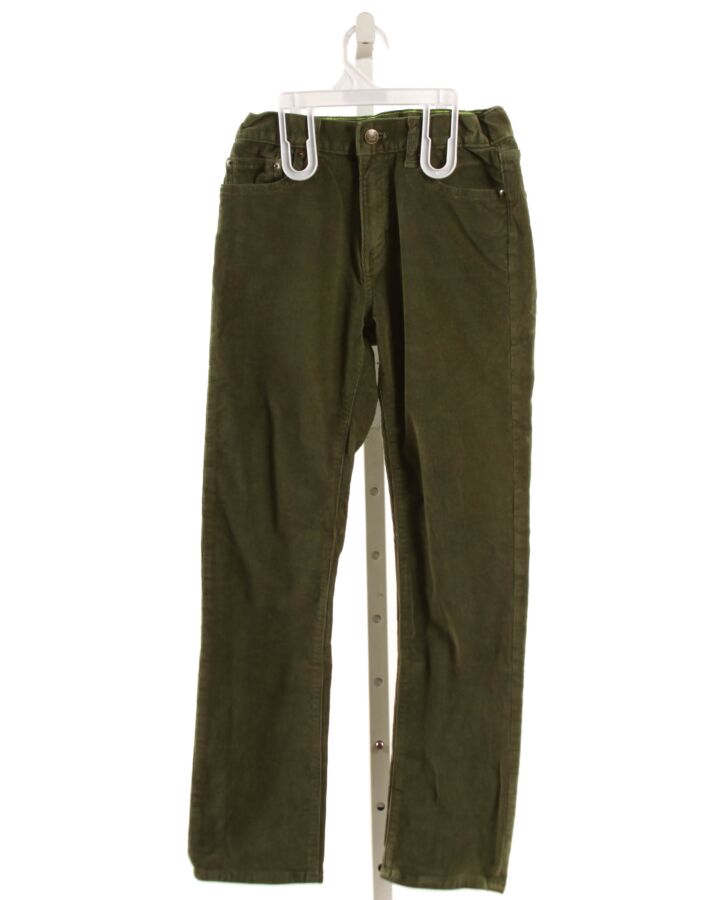 CREWCUTS  GREEN CORDUROY   PANTS