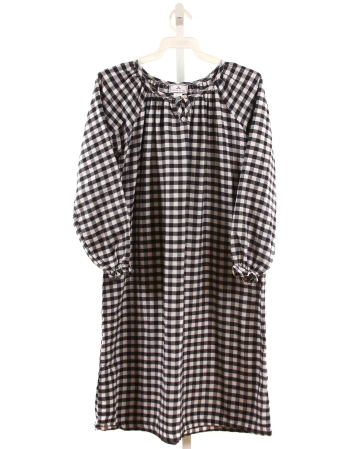 PETITE PLUME  NAVY  GINGHAM  LOUNGEWEAR