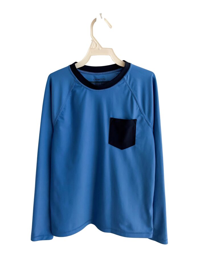 CREWCUTS  BLUE    RASH GUARD