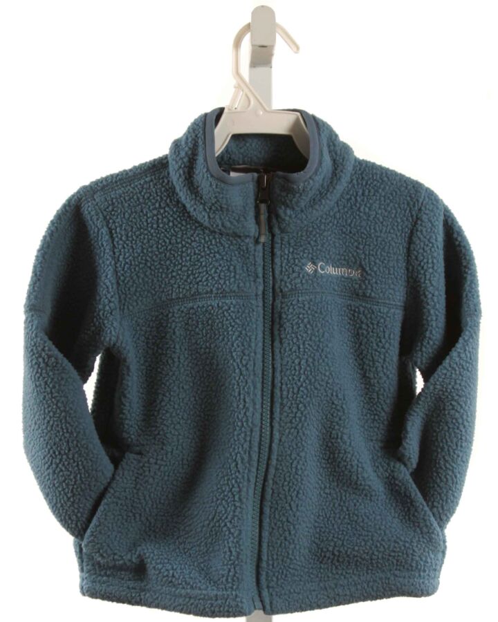 COLUMBIA  BLUE FLEECE   OUTERWEAR