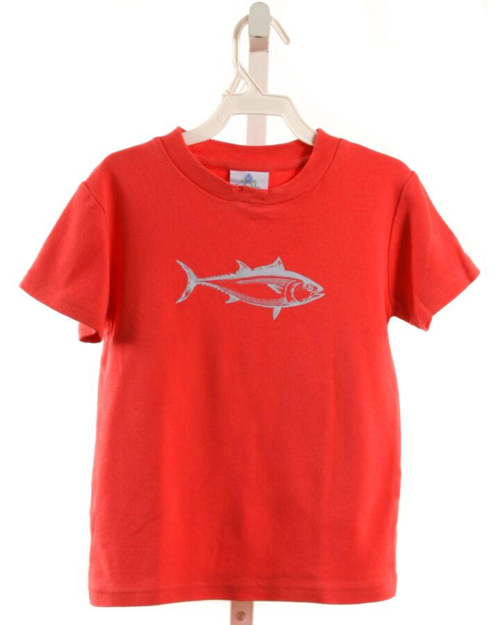 EYELET & IVY  RED   PRINTED DESIGN T-SHIRT