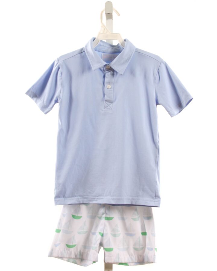 CECIL & LOU  LT BLUE    2-PIECE OUTFIT