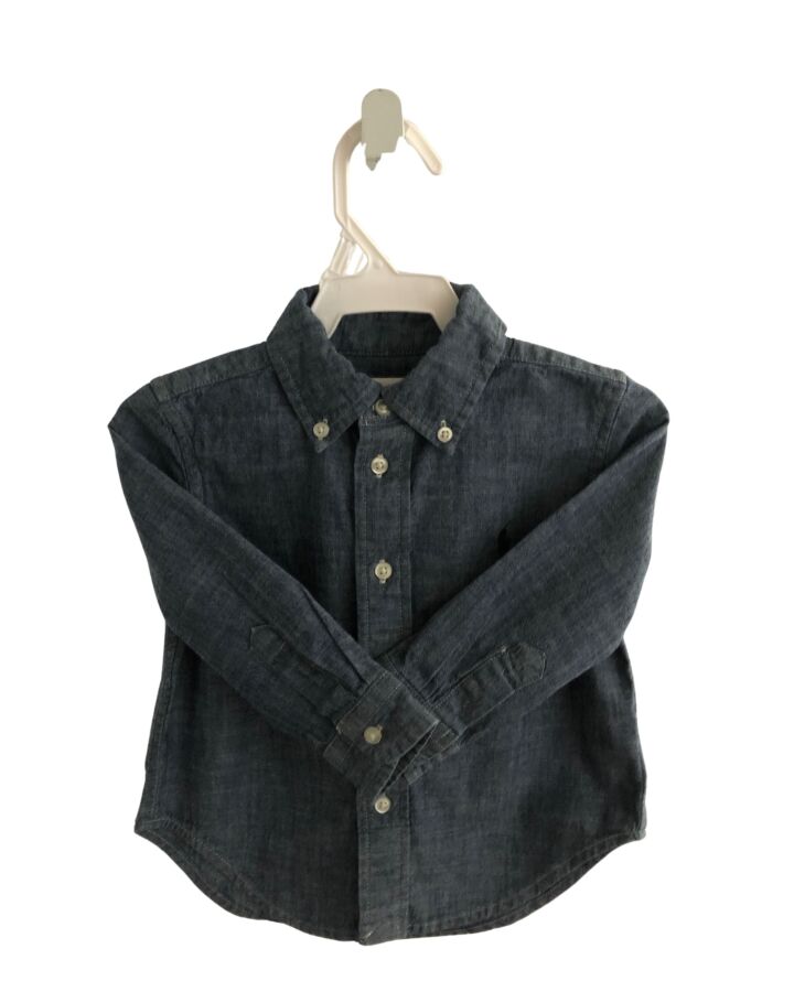 RALPH LAUREN  CHAMBRAY    DRESS SHIRT