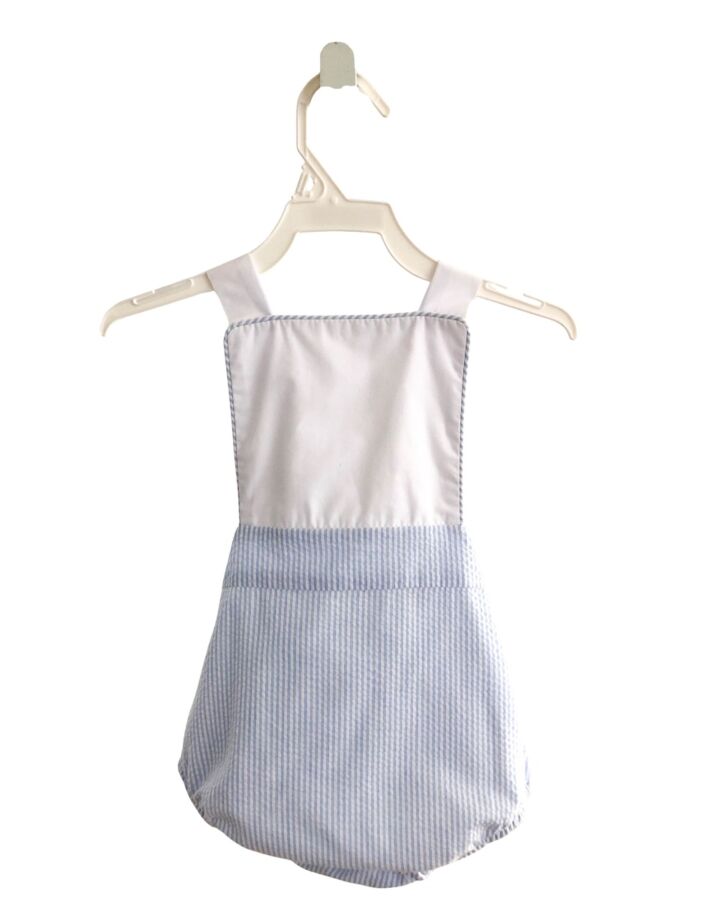 THE BEAUFORT BONNET COMPANY  BLUE SEERSUCKER STRIPED  BUBBLE