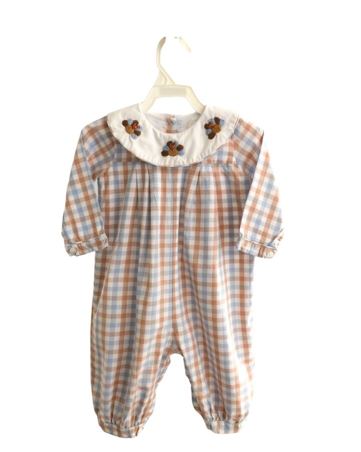 CECIL & LOU  BROWN  PLAID  LONGALL