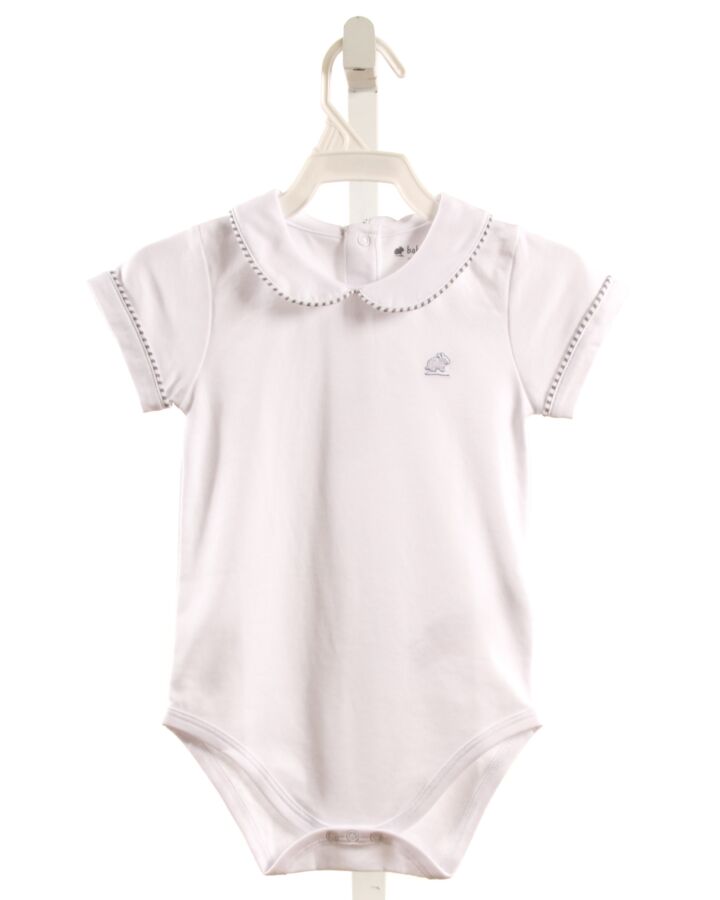 BABY COTTONS  WHITE    KNIT SS SHIRT