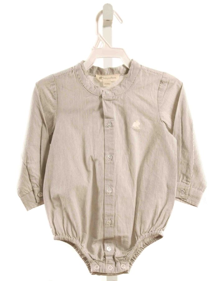 BABY COTTONS  BLACK  STRIPED  BUBBLE