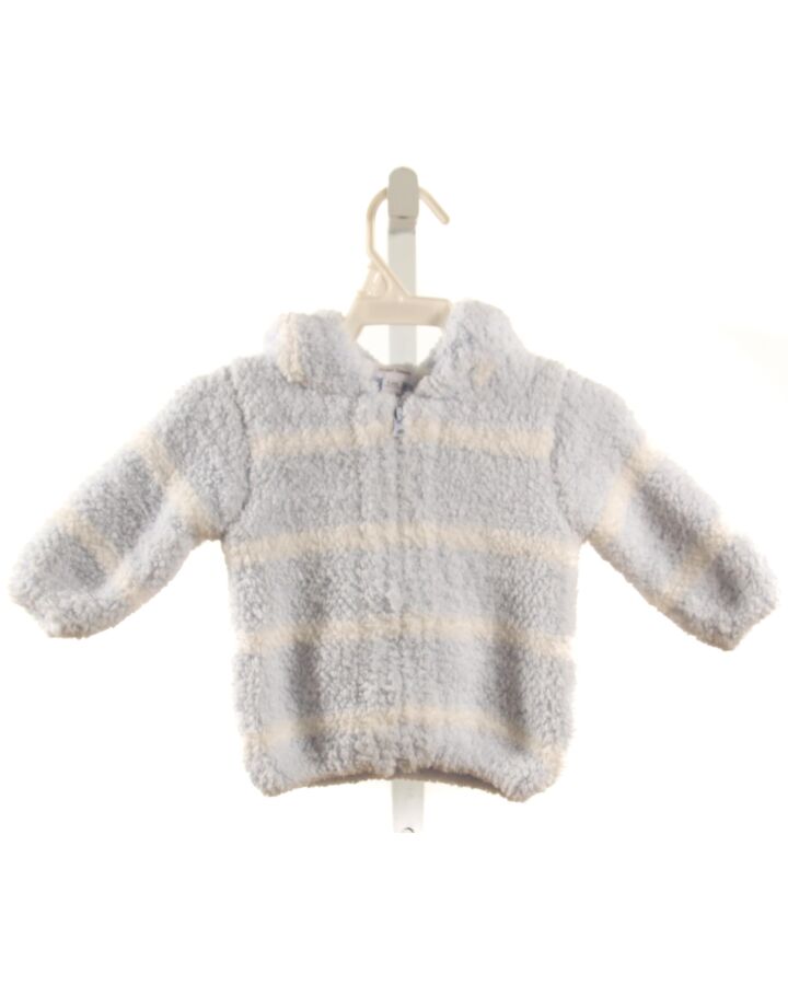ANGEL DEAR  LT BLUE FLEECE STRIPED  OUTERWEAR