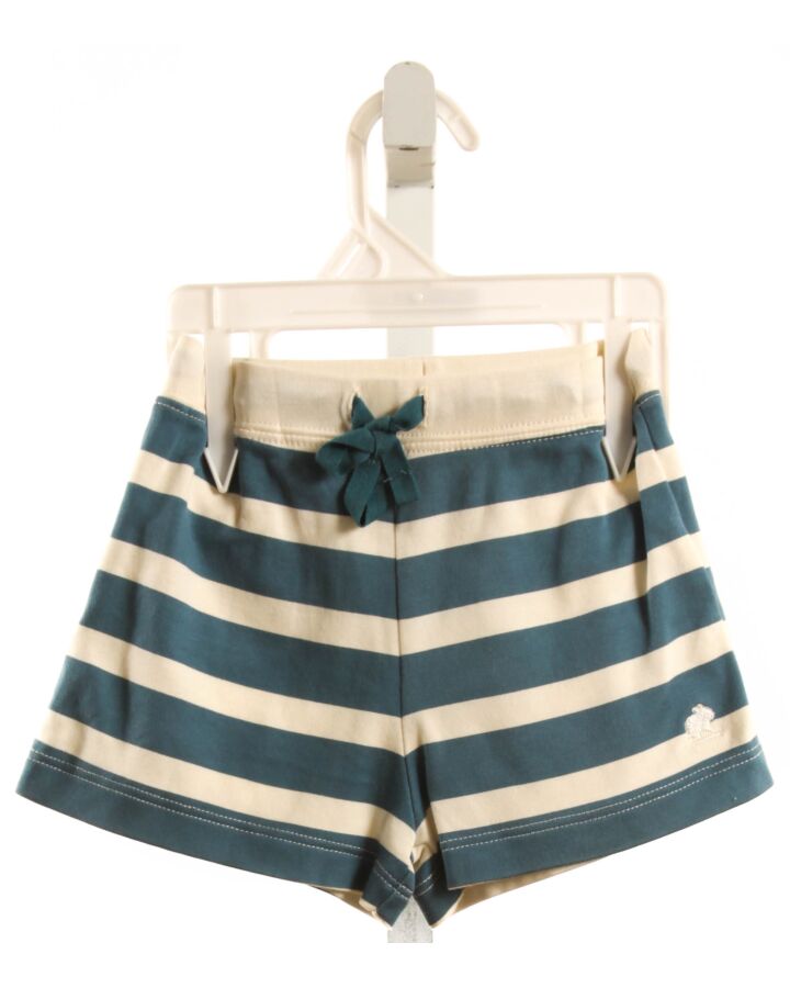 BABY COTTONS  BLUE  STRIPED  SHORTS