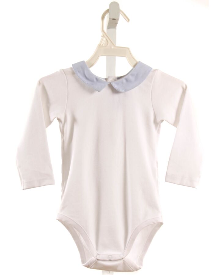 JACADI  WHITE    KNIT LS SHIRT