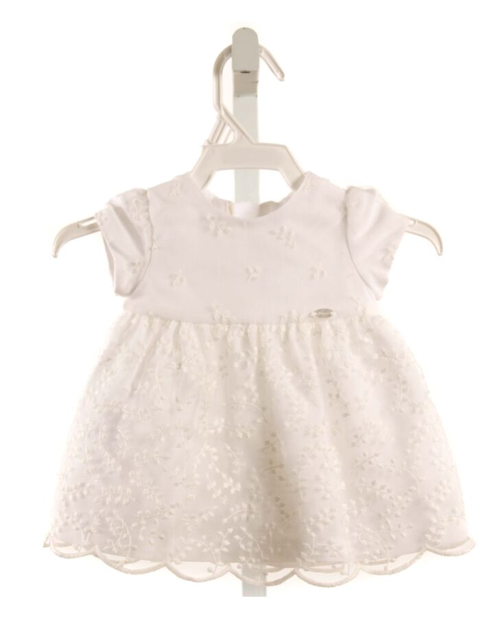 MAYORAL  WHITE    DRESS